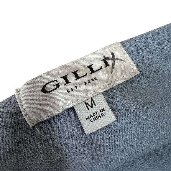 Modcloth Gill Polka Dot Sleeveless A-Line Midi Dress Knot Back Blue Size Medium - Picture 10 of 13